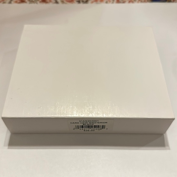 Black leather wallet. Men’s wallet card holder Slim fit. NEW in box!  NWT - Picture 7 of 7